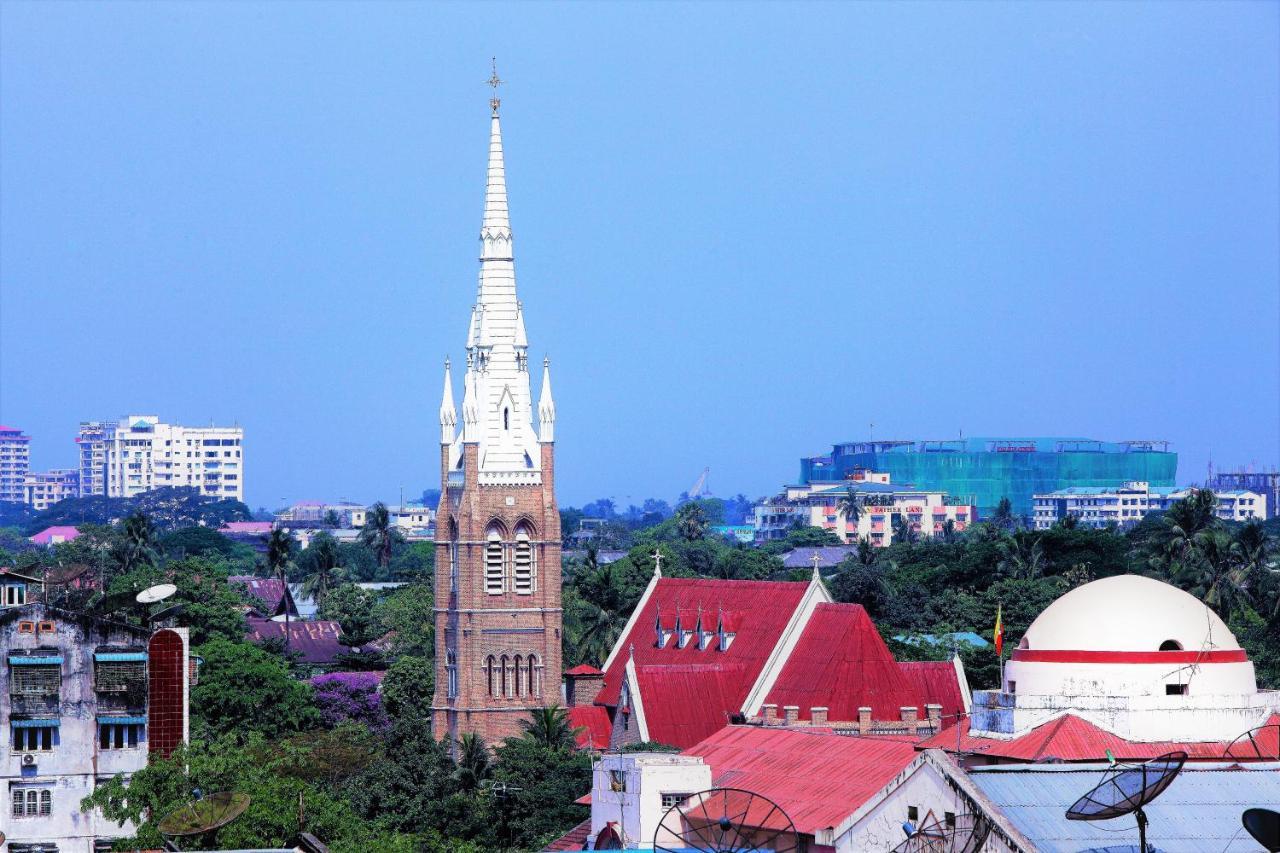 Clover City Center Plus Hotel Yangon Eksteriør bilde